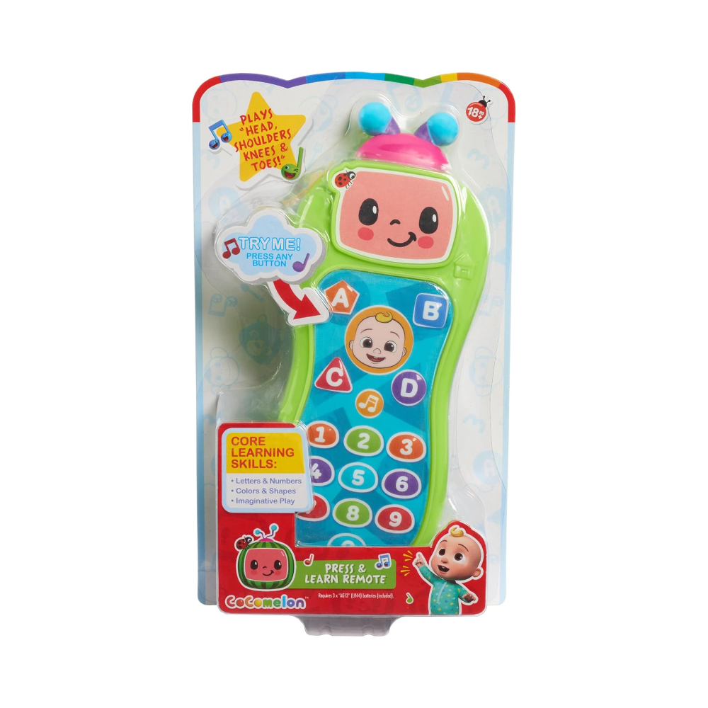 Cocomelon JJ 兒童學習玩具搖控