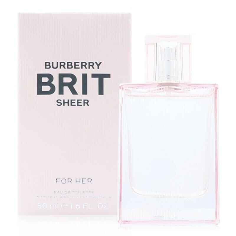 BURBERRY Brit Sheer for Her 粉紅風格女性淡香水 EDT50ml (新版)