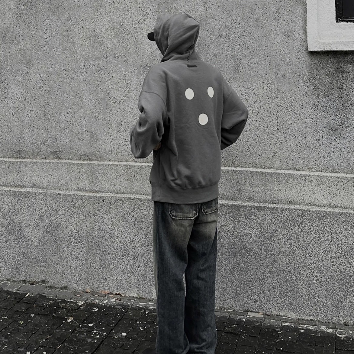 EDC Innersect x FOG Jerry Lorenzo 米黃／紅棕／淺灰／碳灰／卡其 三生萬物 陳冠希 展場限定 長袖帽Tee