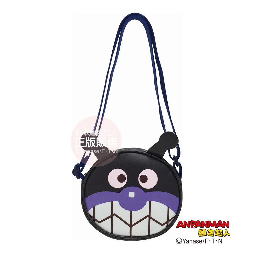 細菌人臉型斜背包 2版