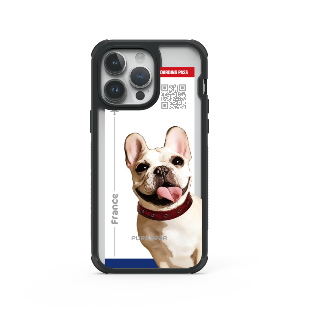 iPhone 輕坦克防摔手機殼 / 法鬥 (寵物旅行)