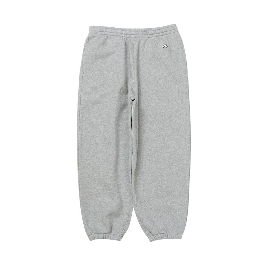 男款-ACTION STYLE 寬鬆刺繡厚磅棉褲-灰色（C3-Y221-070）