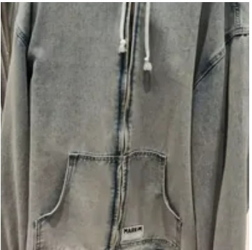 [S] MARK M WAVE LOGO DENIM JUMPER,BLUE, MEMAA6060-BL (SMKM57)