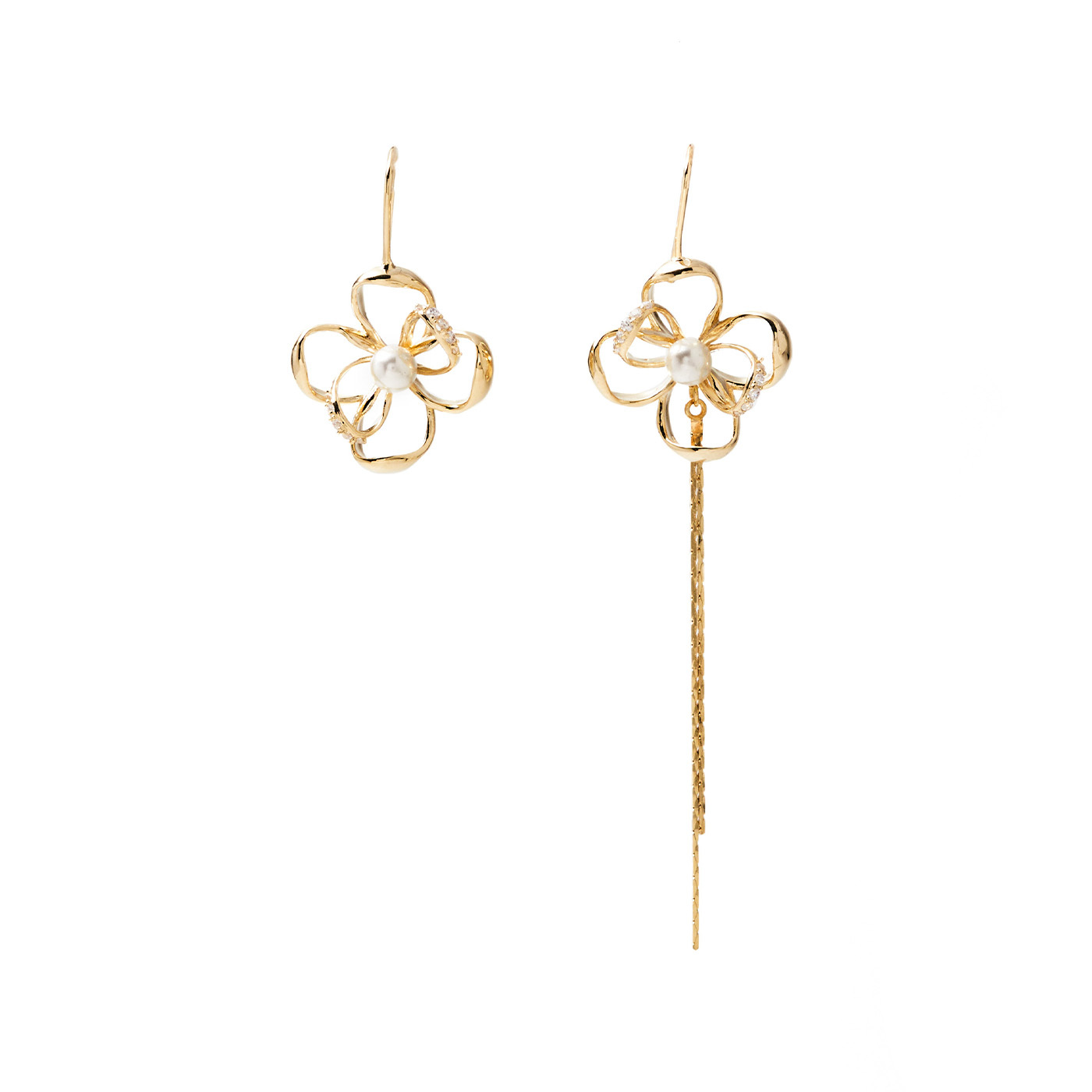 平價飾品,花,垂墜,耳環