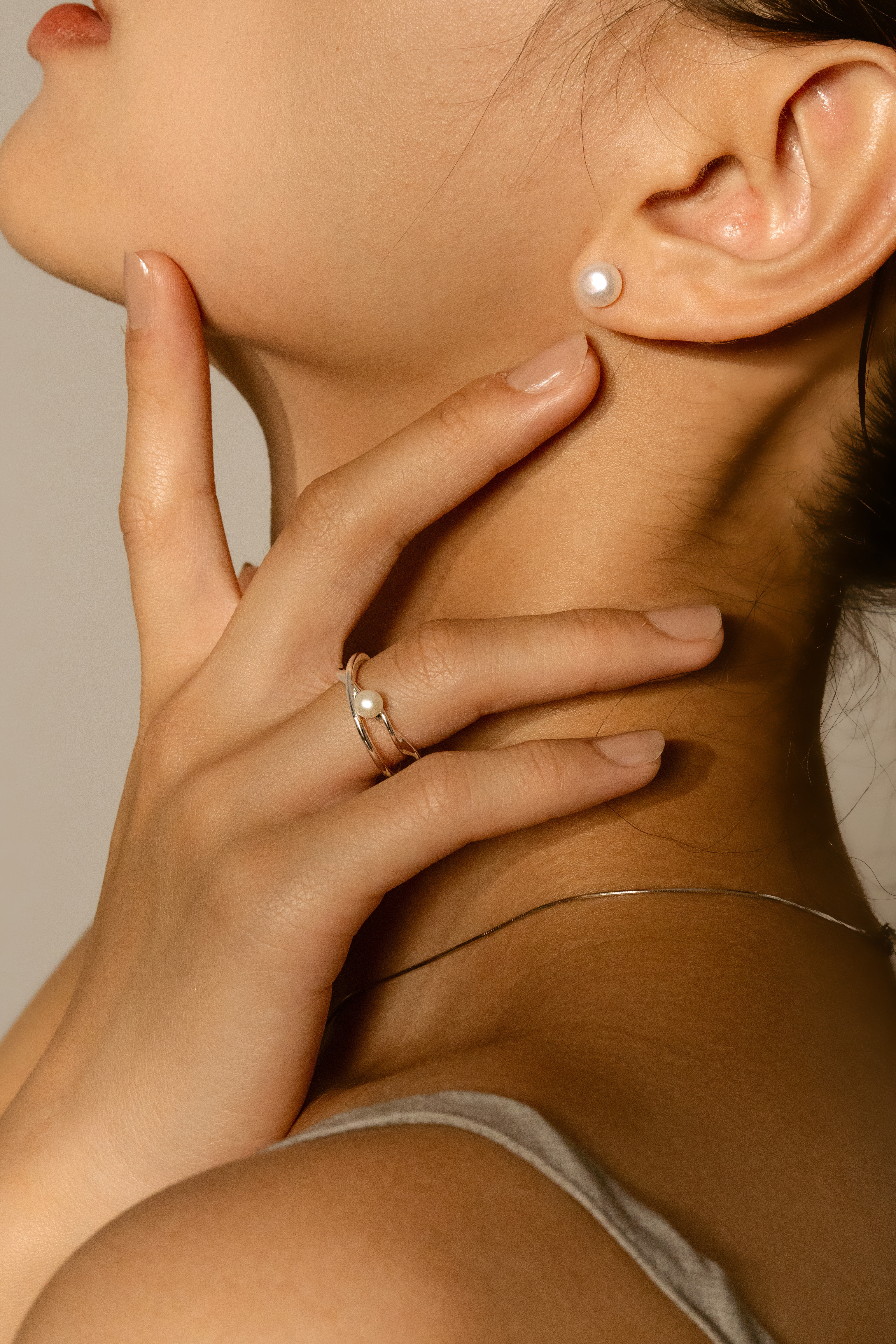 R273| 純銀淡水珍珠戒指