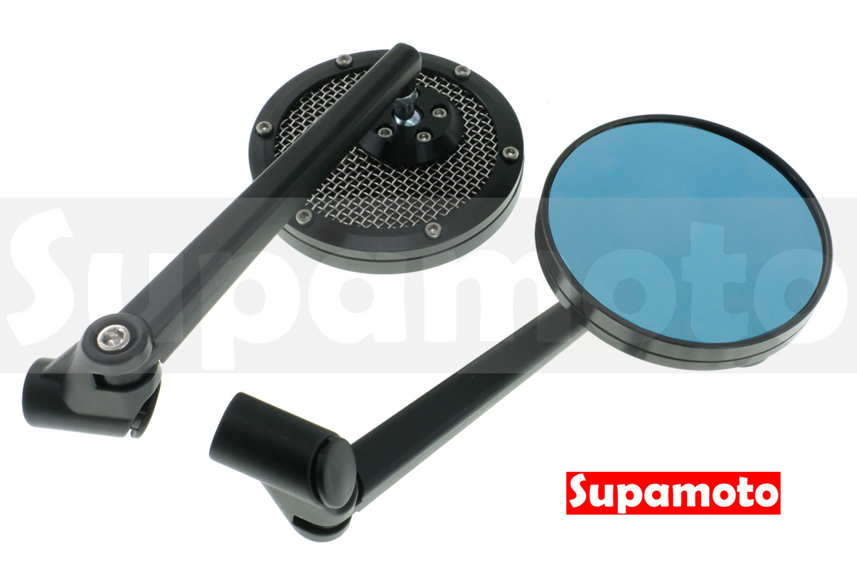 -Supamoto- M175 CNC 圓形 復古 後照鏡 後視鏡 老山車 CB350 VESPA SUI 鋁合金 圓鏡