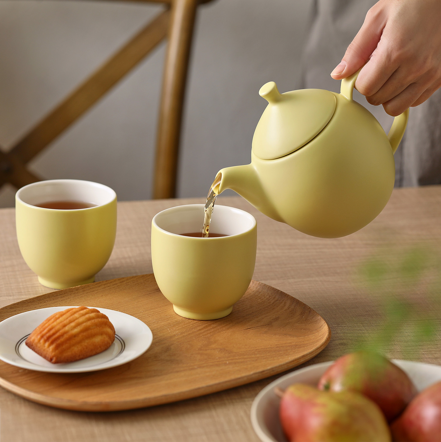 FORLIFE露水茶壺-檸檬草黃