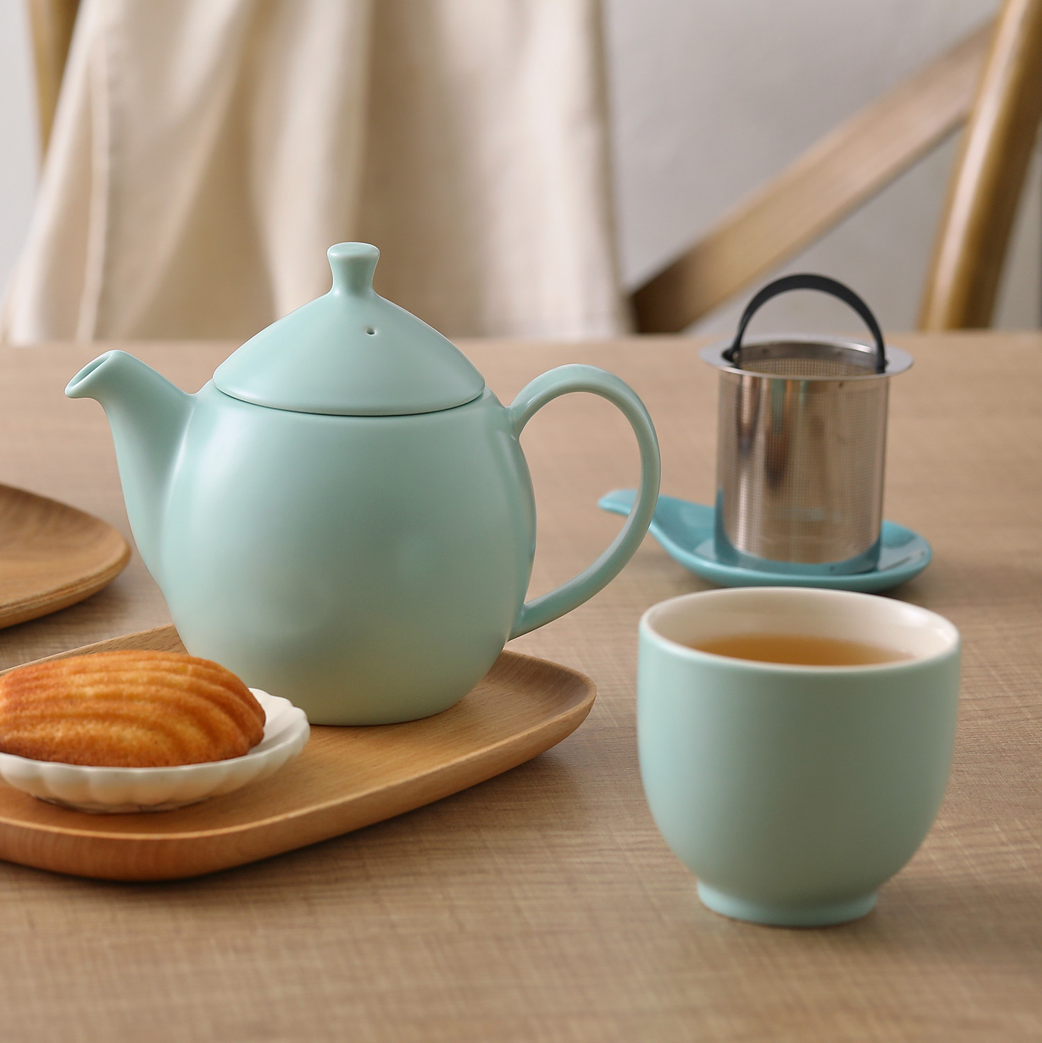 FORLIFE露水茶壺-薄荷水藍