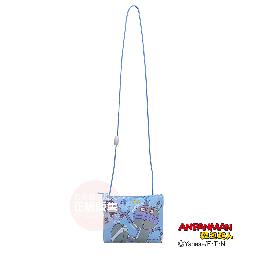 麵包超人迷你側背包-細菌人