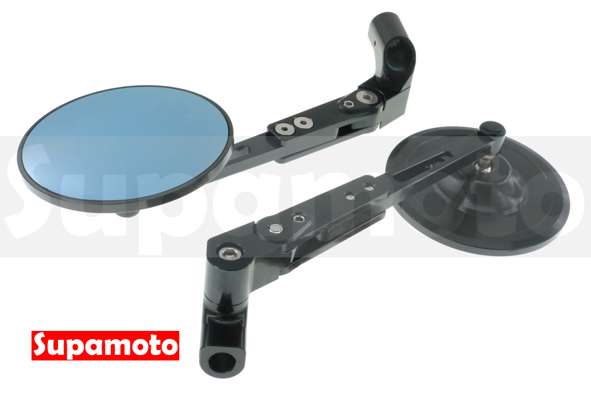 -Supamoto- M176 CNC 圓形 復古 後照鏡 後視鏡 CB350 VESPA 檔車 大型重機 鋁合金 圓鏡 通用 改裝