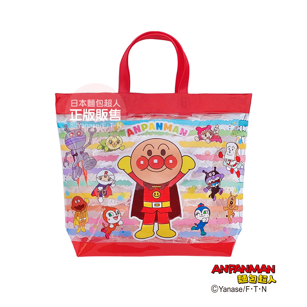 麵包超人海灘袋紅 2版