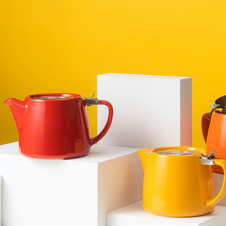 FORLIFE樹樁茶壺-紅