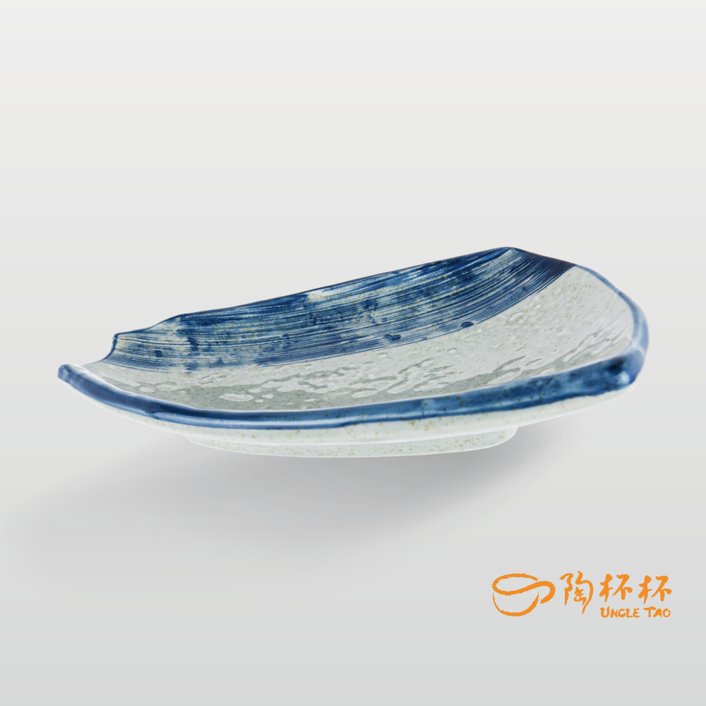 青禾 三角變形盤 20cm AS03-37-27【陶杯杯瓷器】