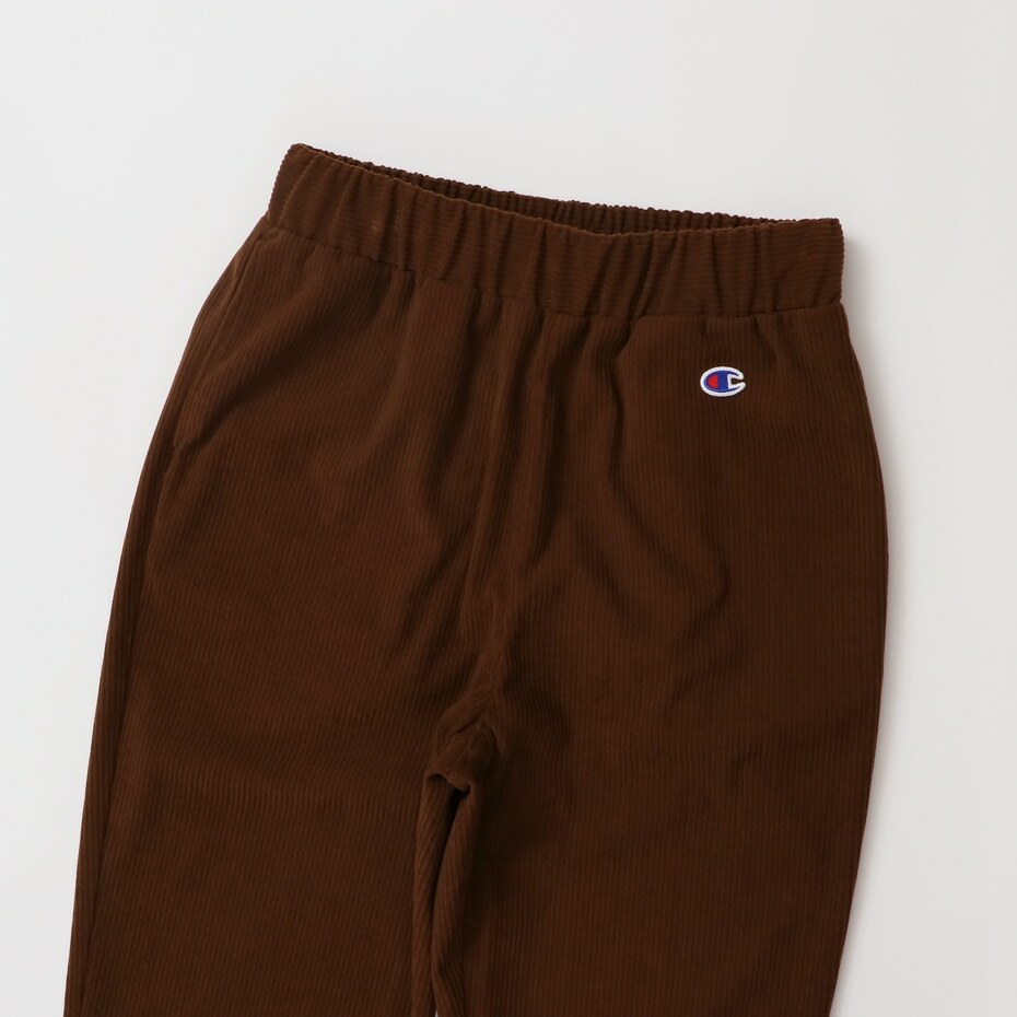 女款-CASUAL系列燈心絨高腰長褲-深褐（CW-Y208-860）