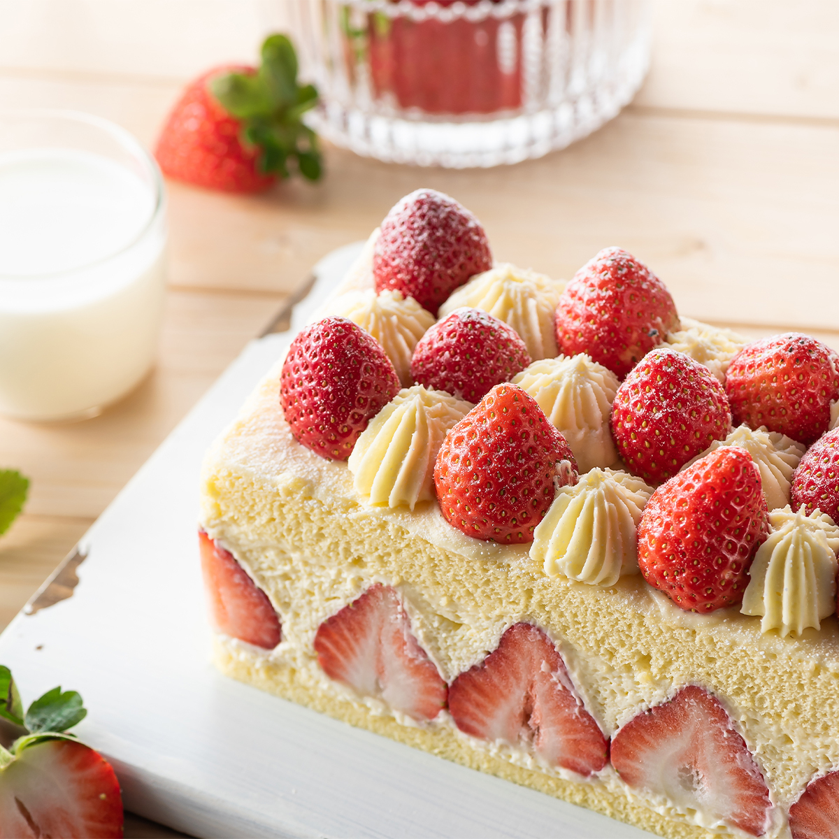 豪華極品草莓蛋糕【草莓奶油蛋糕/草莓鮮奶油蛋糕/草莓甜點】