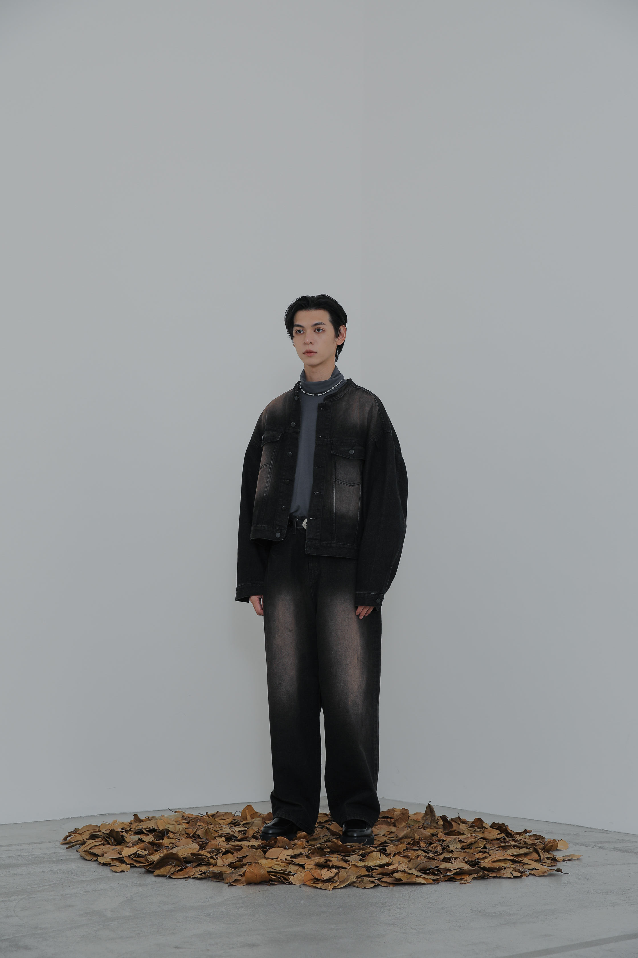 Garment Dying Denim Set #套裝