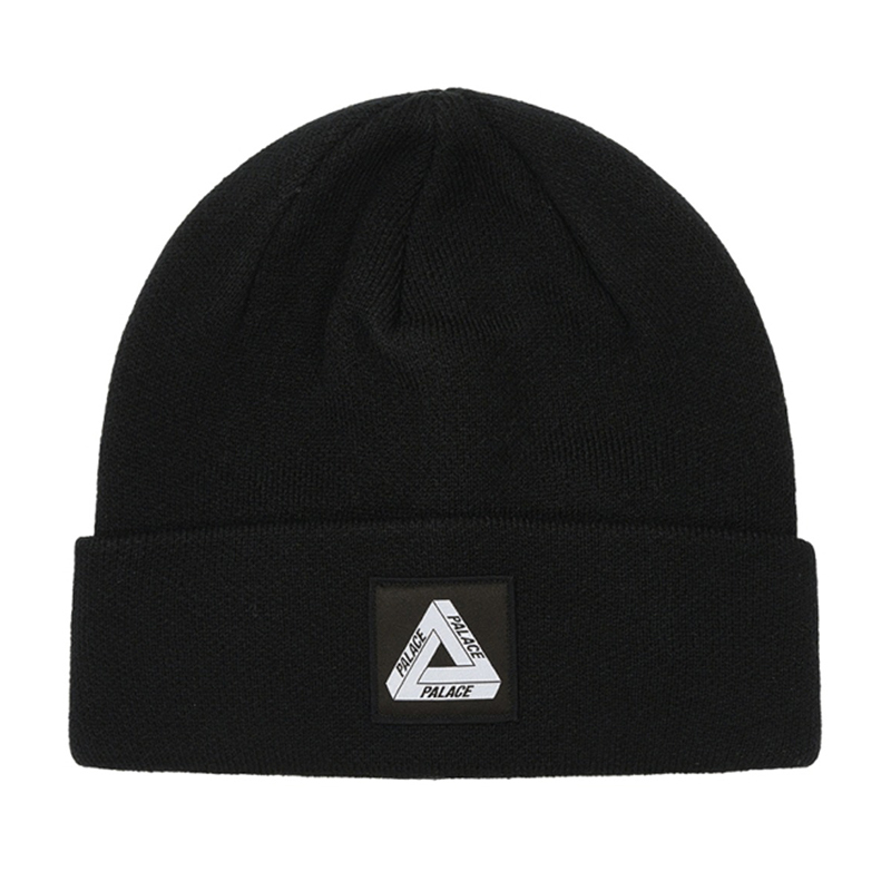 Palace Tri-Ferg Patch Beanie Black/White PALACE-01 [台灣現貨]