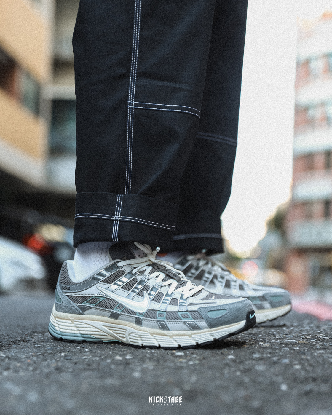 男女鞋 NIKE P-6000 'Steel Blue' 礦石灰 灰藍 復古 老爹鞋 休閒跑鞋【FN7509-029】PP6