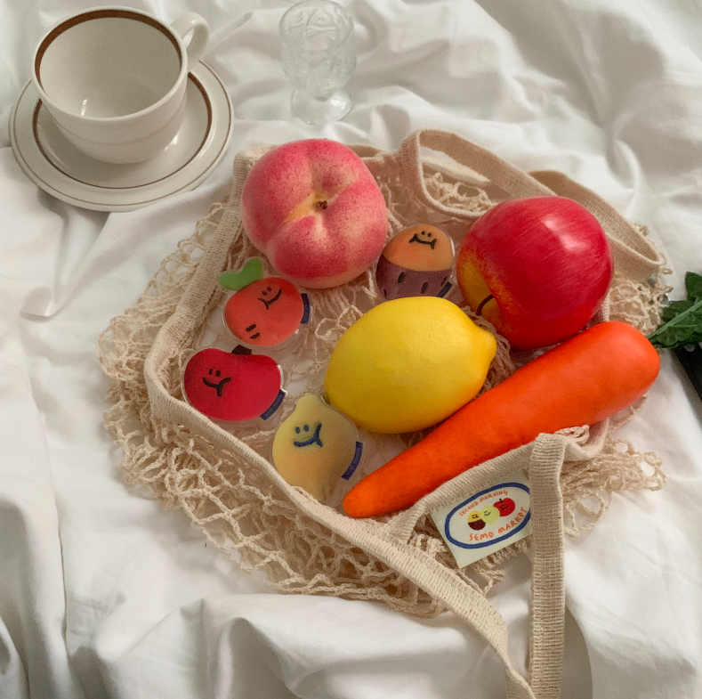 （現貨）Second Morning 地瓜 紅蘿蔔 蘋果 手機支架