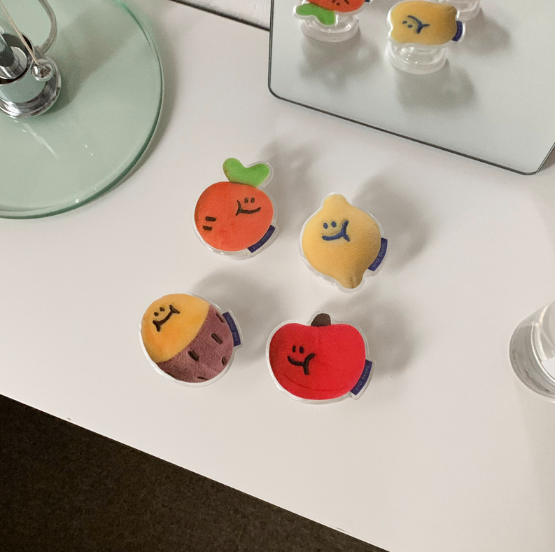 （現貨）Second Morning 地瓜 紅蘿蔔 蘋果 手機支架