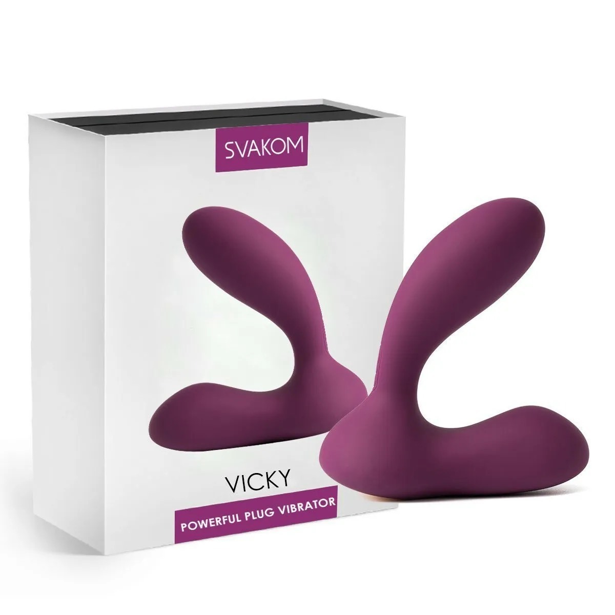 美國SVAKOM VICKY 後庭按摩器 (紫色)