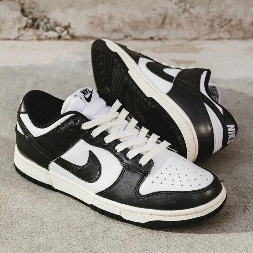 NIKE DUNK LOW PRM "VINTAGE PANDA" 黑白 熊貓 奶油底（FQ8899-100）