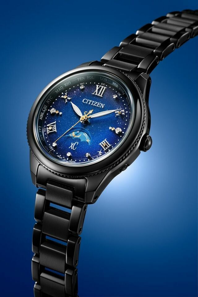 行貨 Citizen xC Navy Dial Super Titanium Bracelet Women's EE1007-75L 海軍藍錶盤超級鈦女裝手錶 全球限量1,200枚。