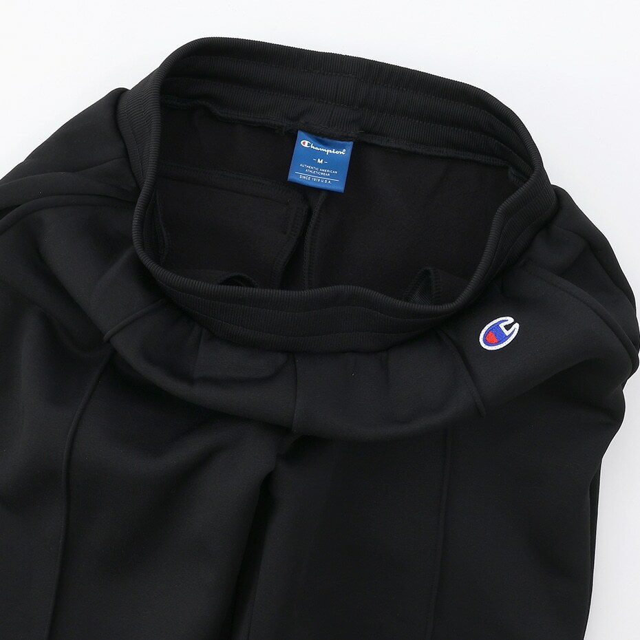 女款-SPORTS系列保暖刷毛運動長褲-黑色（CW-YS206-090）