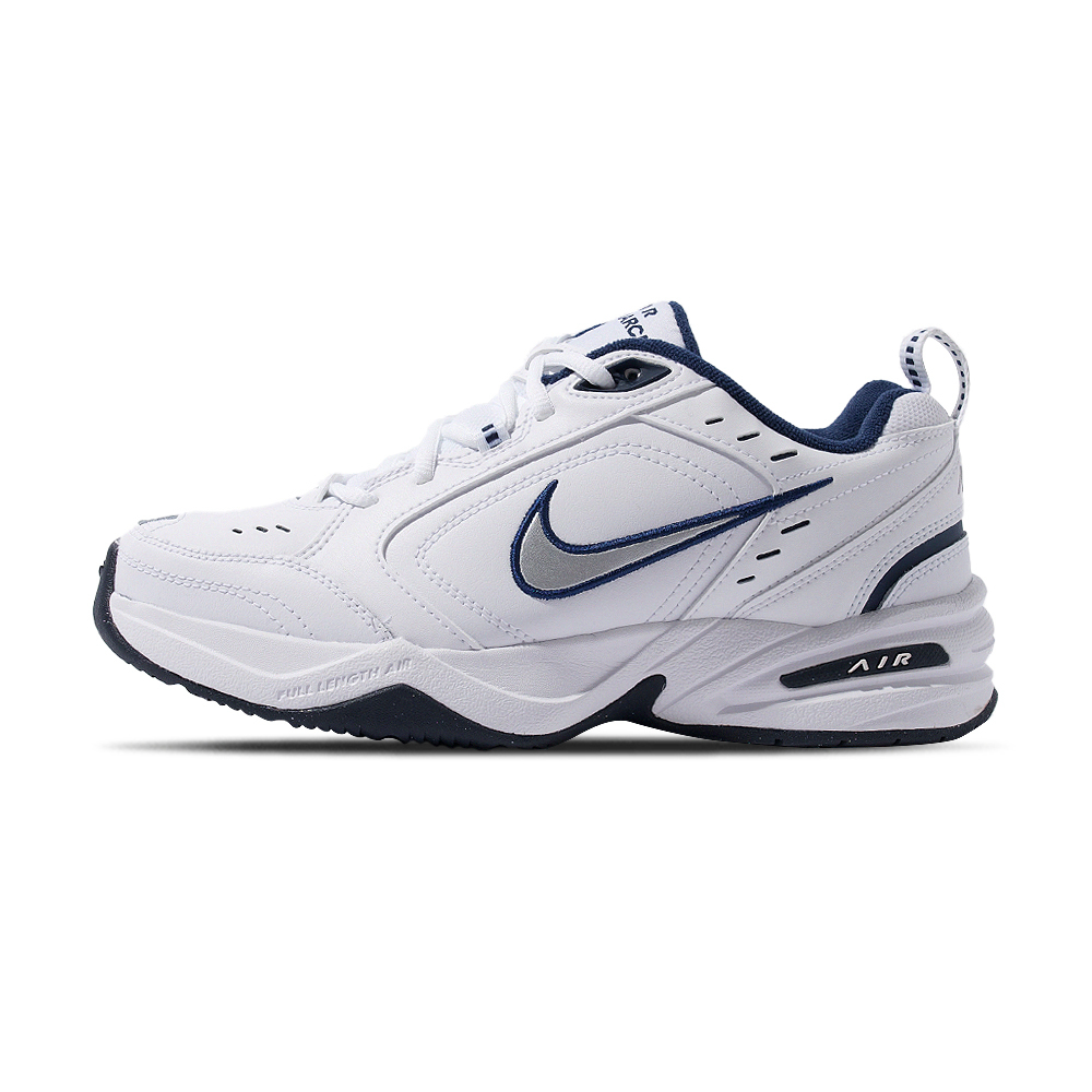 Nike Air Monarch IV 男 白藍 復古 穿搭 休閒 運動 氣墊 休閒鞋 415445-102