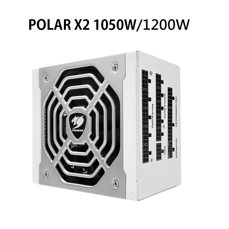 米特3C數位–COUGAR 美洲獅 POLAR X2 1050W/1200W 全模組ATX3.0 白金牌電源供應器