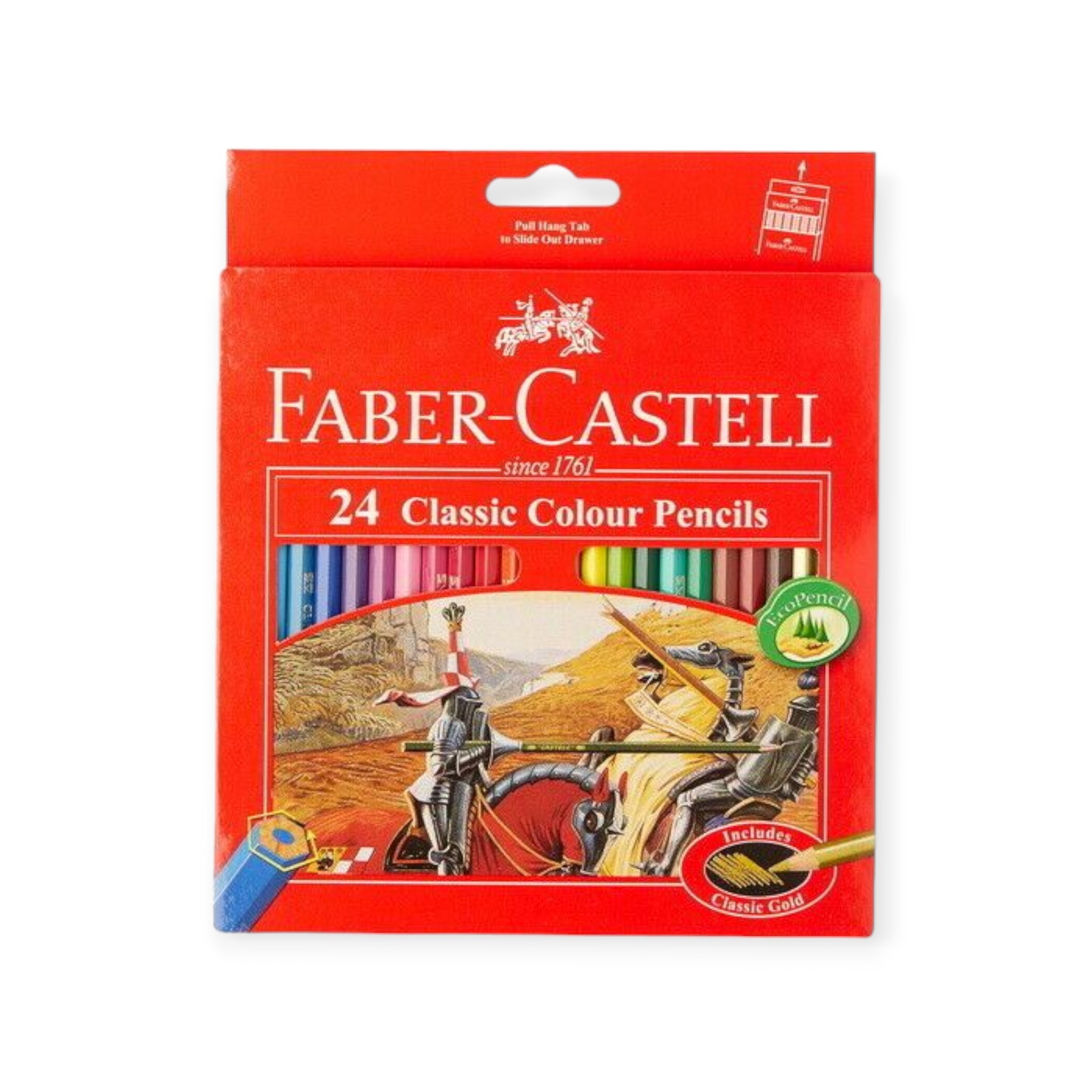 Faber-castell 木顏色筆（12色／24色／48色）