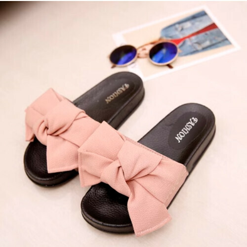 bow slippers