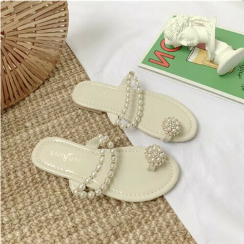 pearl slippers