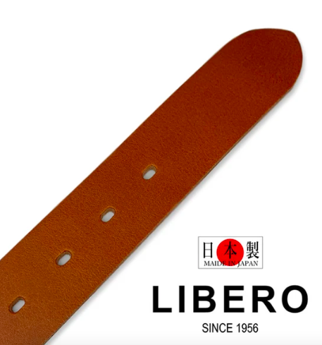 LIBERO真皮腰帶 [日本製]【長】