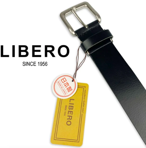 LIBERO真皮腰帶 [日本製]【長】