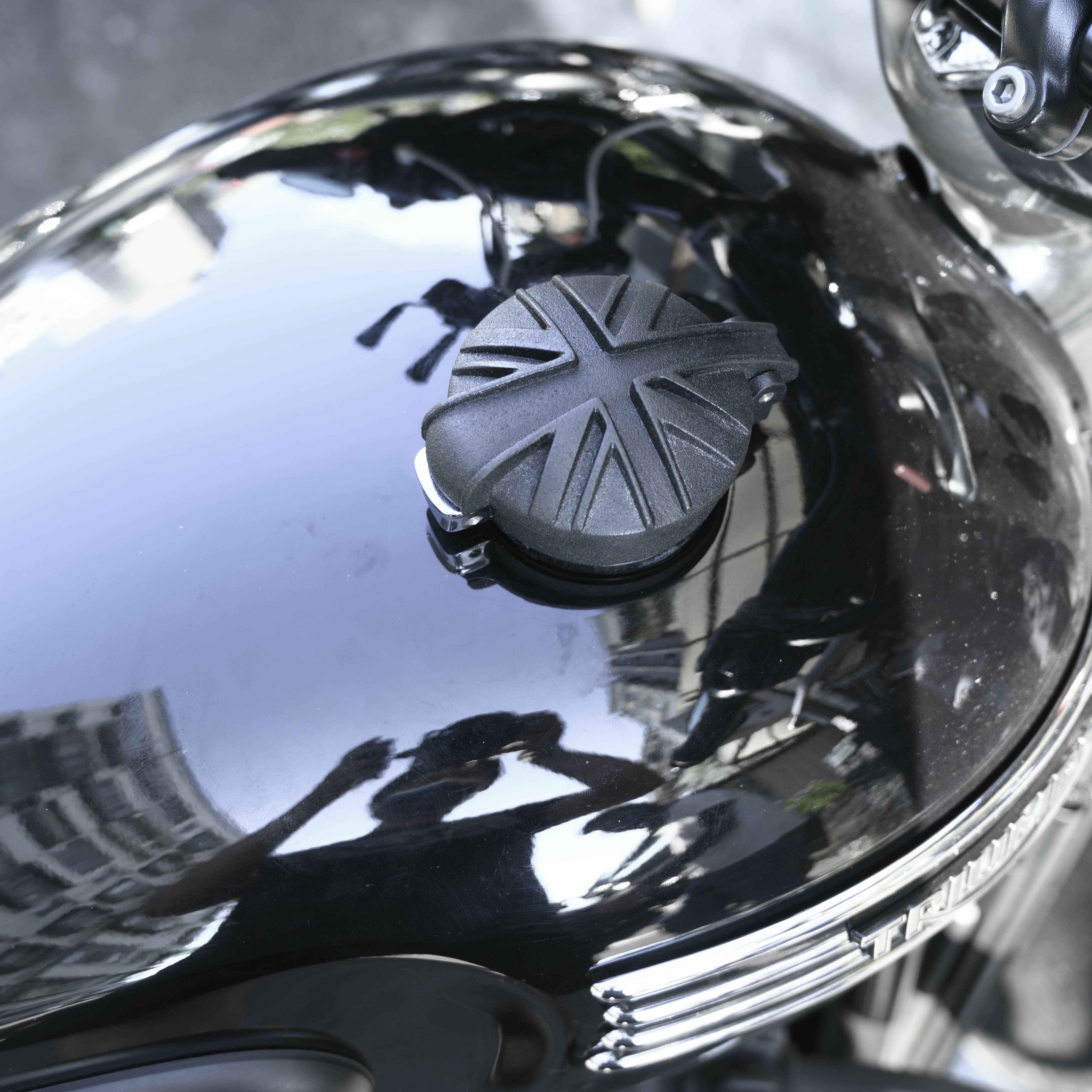 Motone 經典 Monza 可掀式 油箱蓋 英國旗 黑