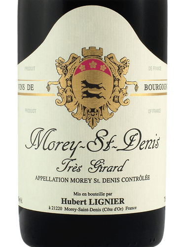 Hubert Lignier Morey St Denis Tres Girard 2020