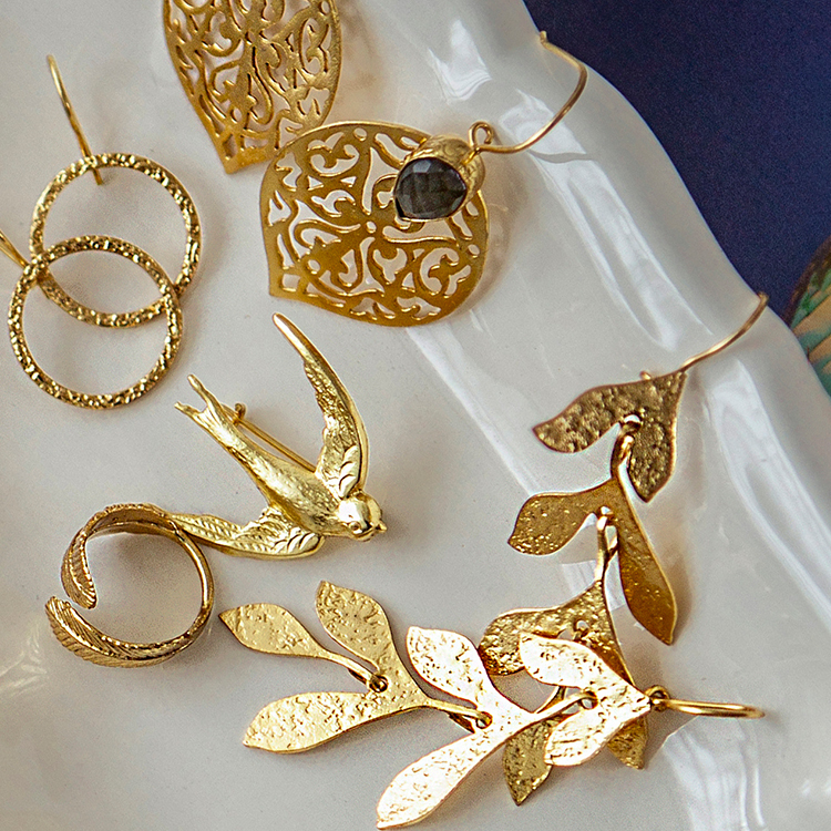 奧地利冶金TheCraftShop 飛燕胸針