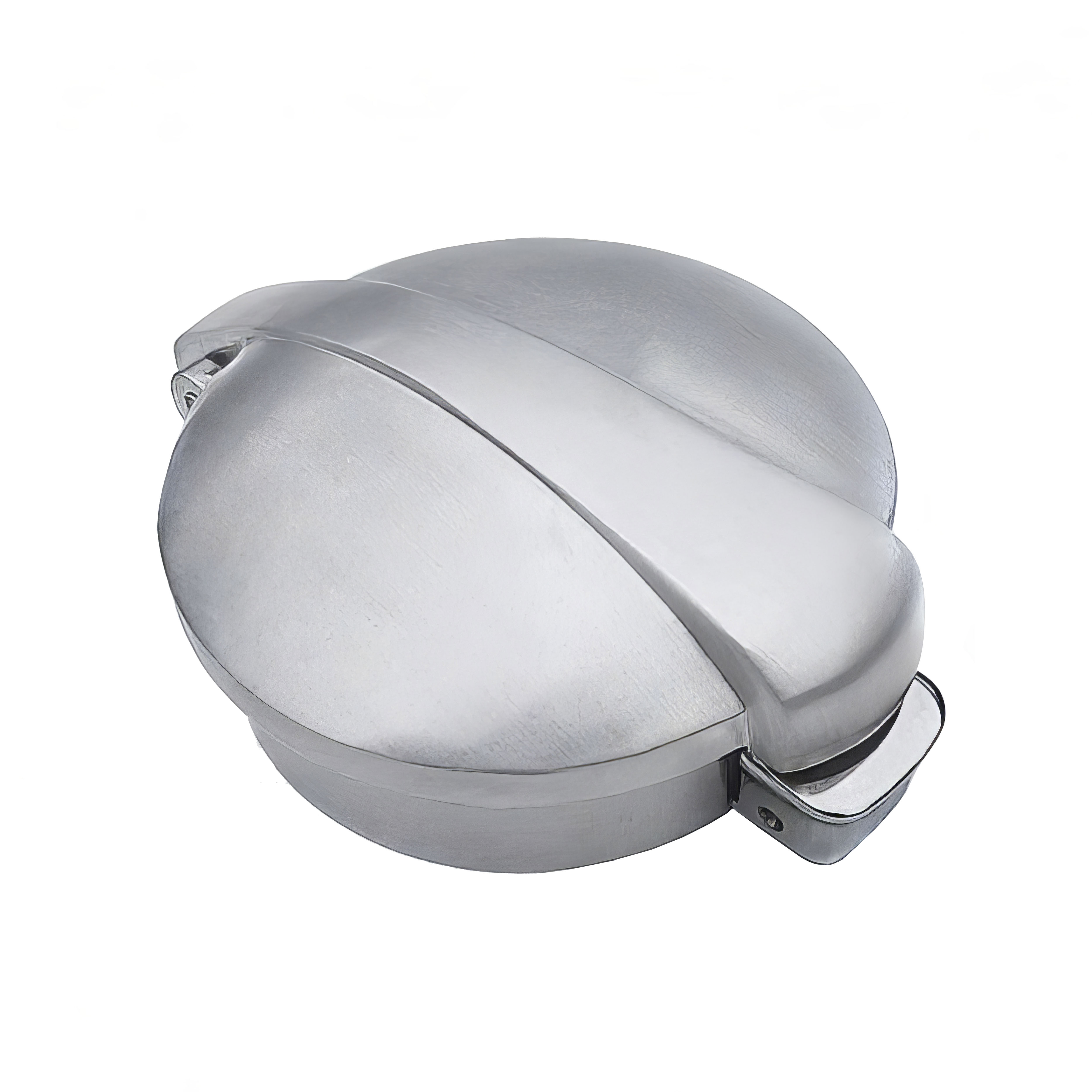 Motone 經典 Monza 可掀式 油箱蓋 - 髮絲銀