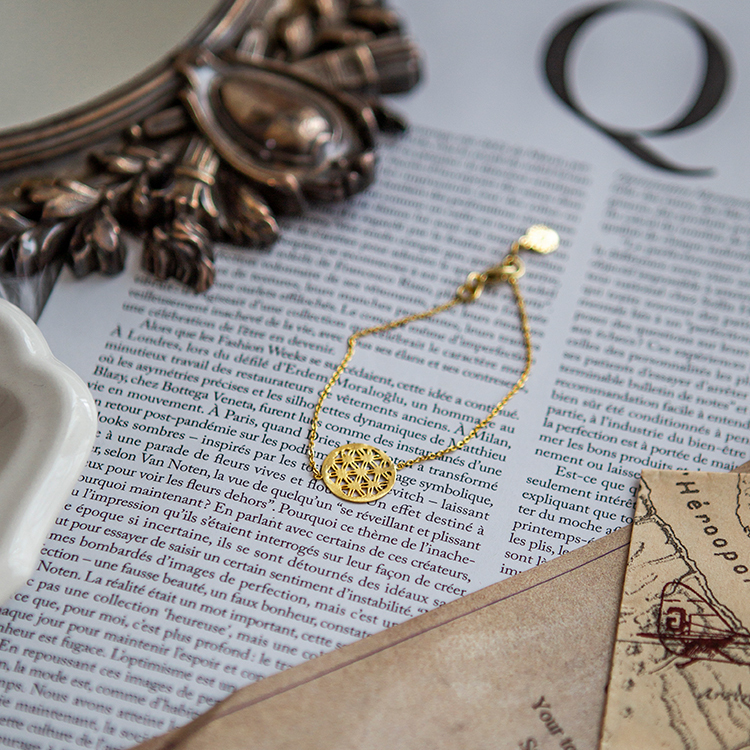 奧地利冶金TheCraftShop 生命之花手鏈