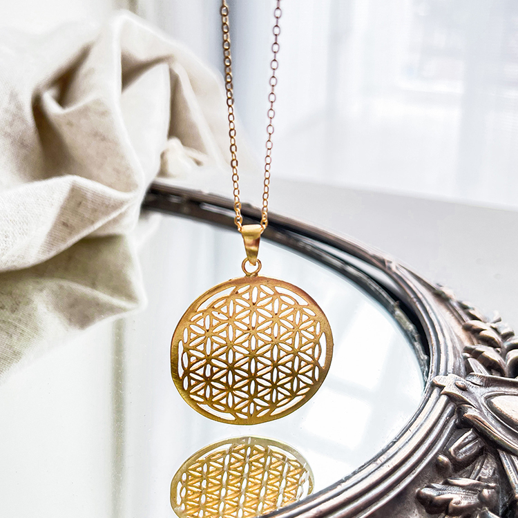 奧地利冶金TheCraftShop 生命之花項鍊