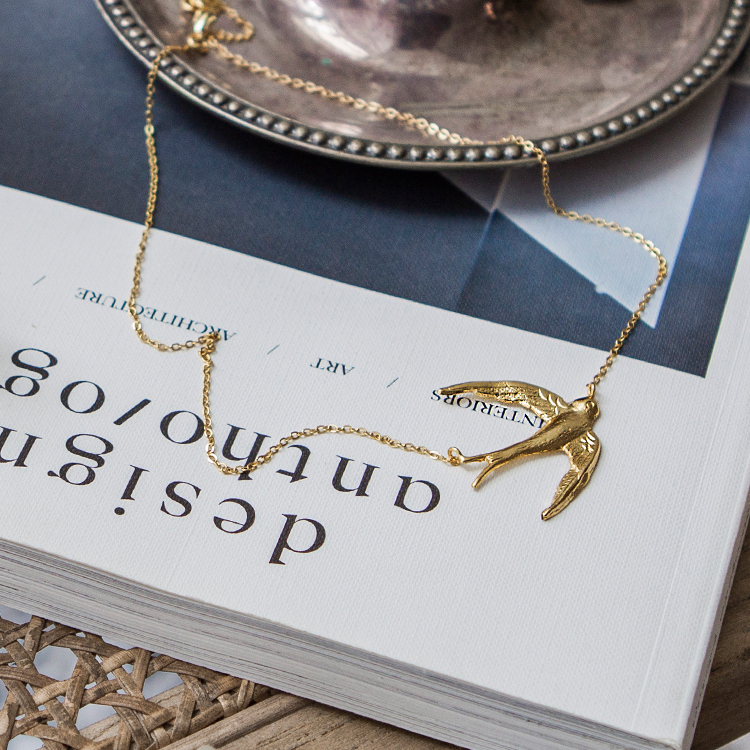 奧地利冶金TheCraftShop 飛燕項鍊