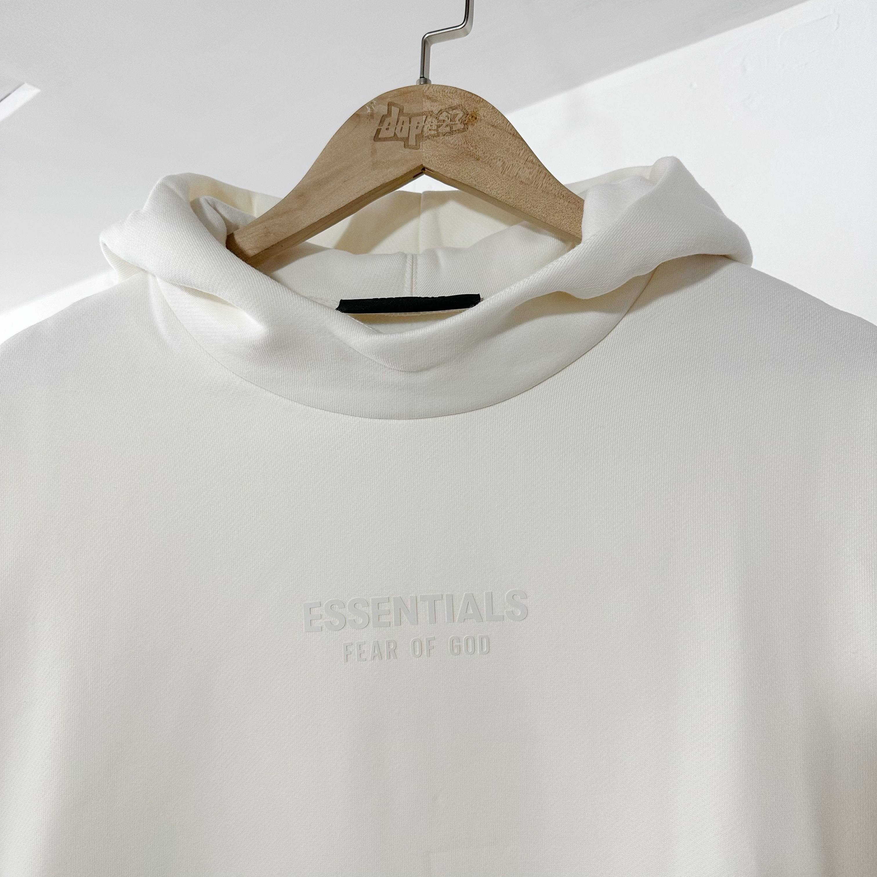 Fear Of God Essentials FW23 Hoodie Cloud Dancer 奶白色