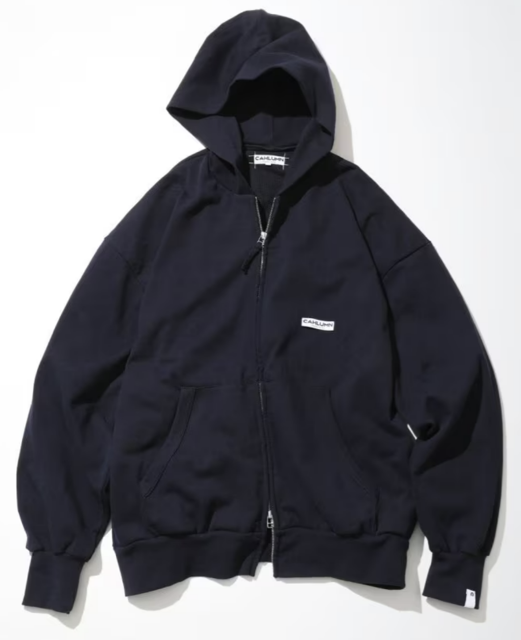 2023AW CAHLUMN Heavy Weight Jersey Thermal Lined Zip Hoodie 華夫格 內裡 重磅 拉鍊 連帽 外套 現貨