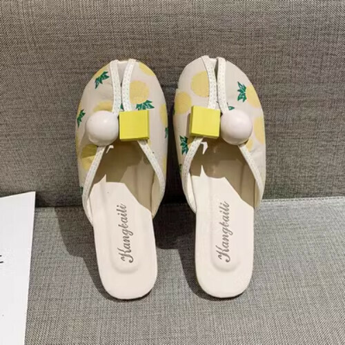 flat toe slippers