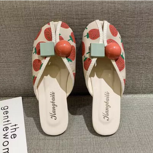 flat toe slippers