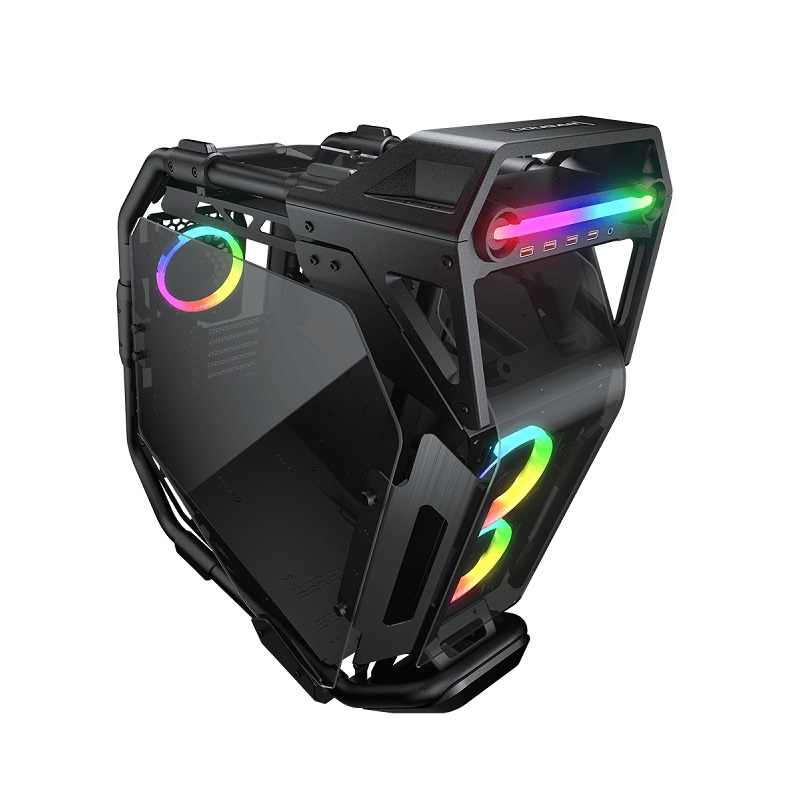 米特3C數位–COUGAR 美洲獅 CRATUS 開放式中塔機箱 電腦機殼