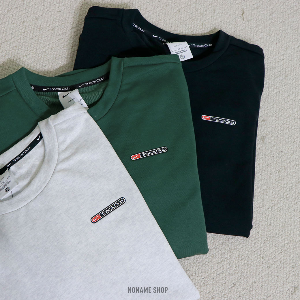 NIKE TRACK CLUB FLC CREW 長袖 大學T 三色 (男款)