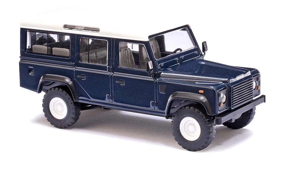 Busch 50302 HO規 Land Rover Defender 藍色