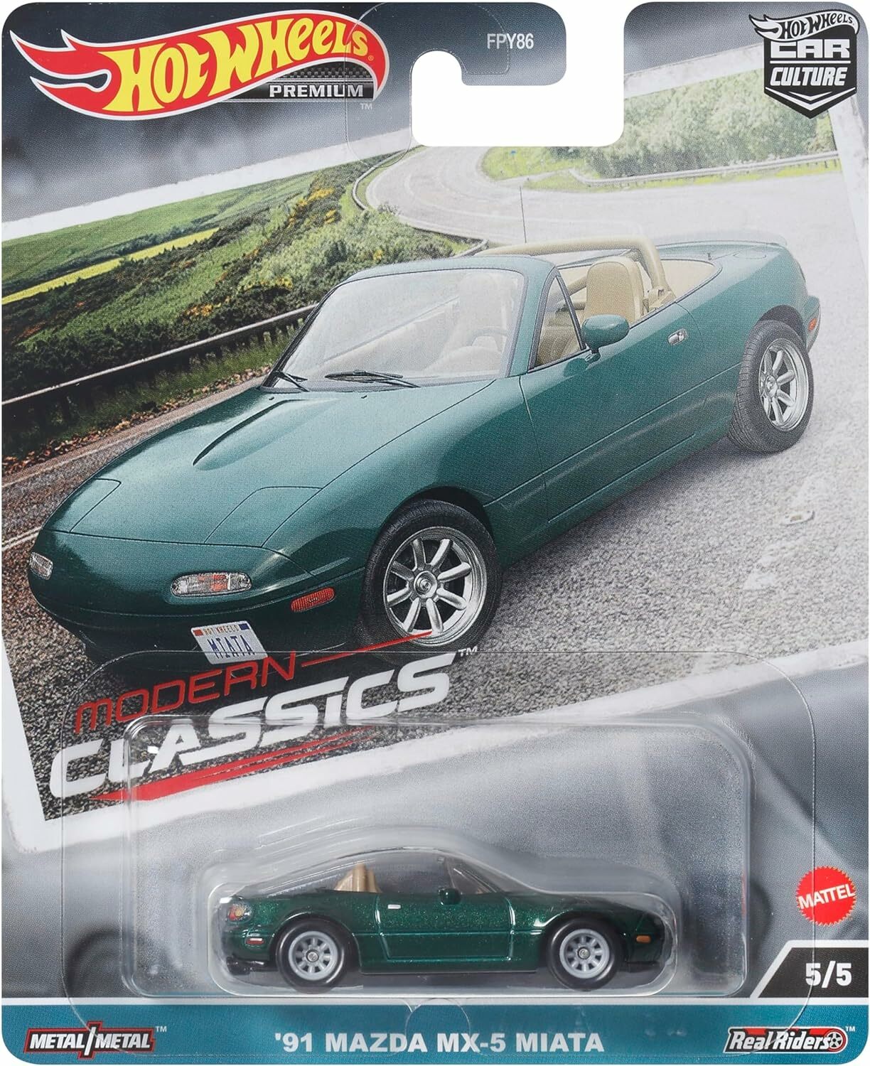 HOT WHEELS 91 MAZDA MX-5 MIATA (FPY86)